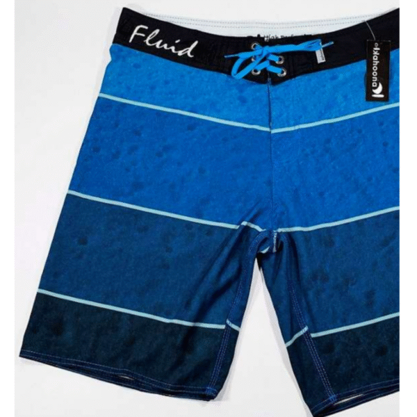 Molde de Bermuda Surf Masculina: Parte Traseira em PDF